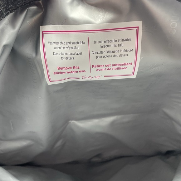 Thirty One Cinch Bag Backpack Thermal Insulated Lunch Beach Tote - Picture 6 of 7